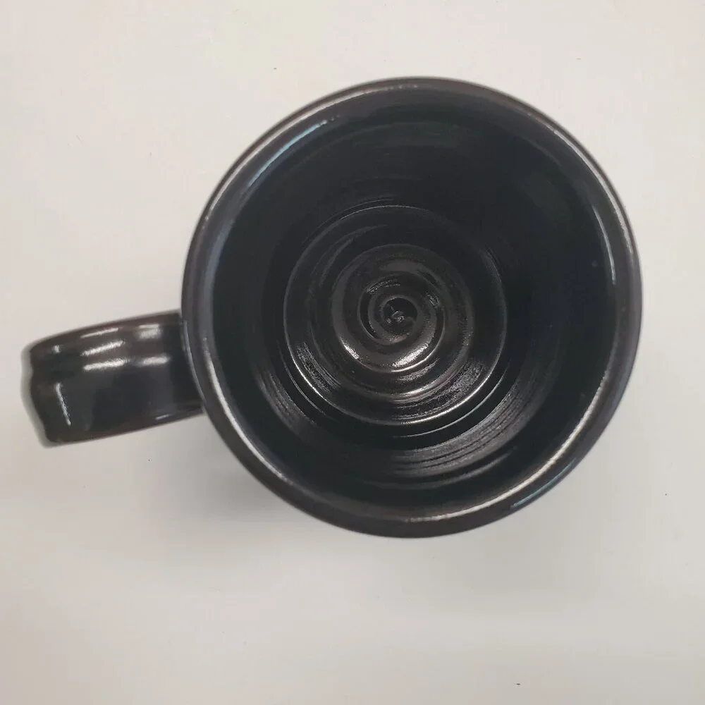 Deneen Pottery Sencha Tea Bar Promotional Mug Handmade Thrown in St. Paul USA